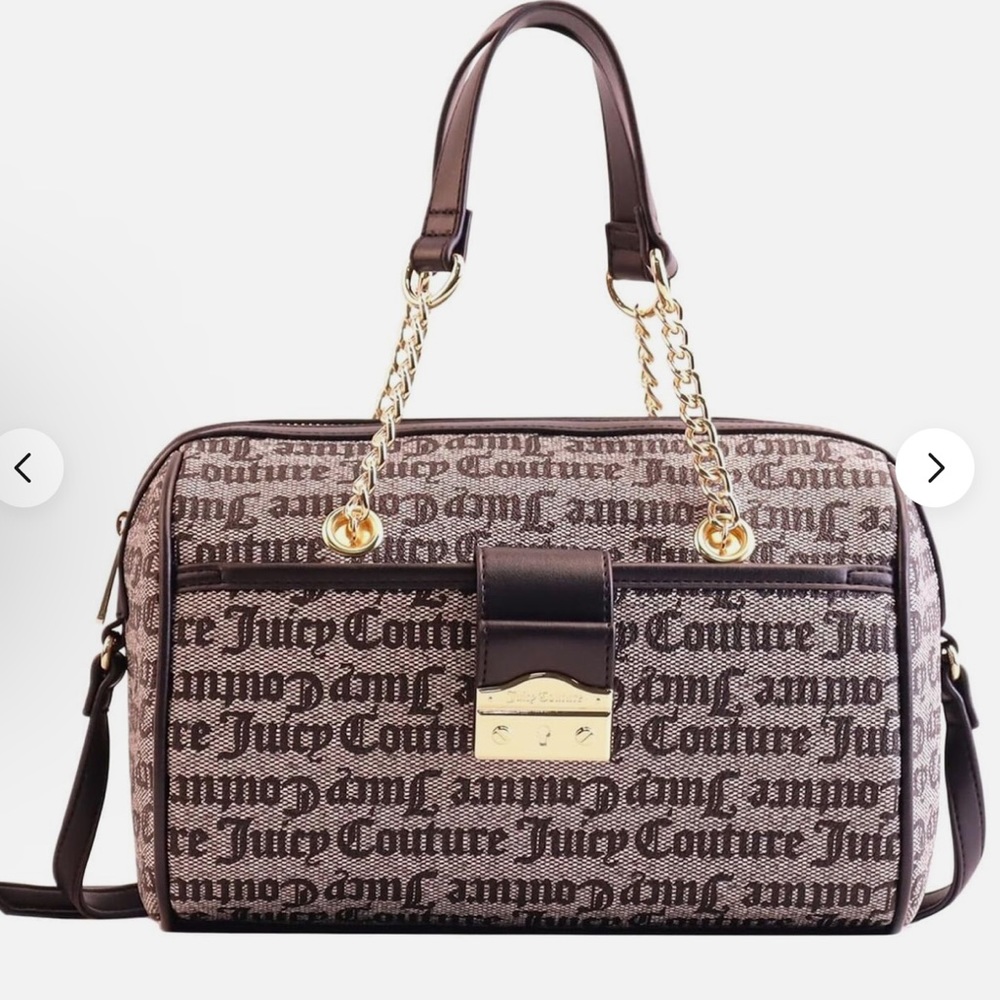 Juicy Couture Pop The Lock Crossbody Satchel, NWT